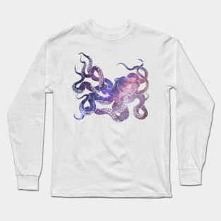 Space Octopus Long Sleeve T-Shirt